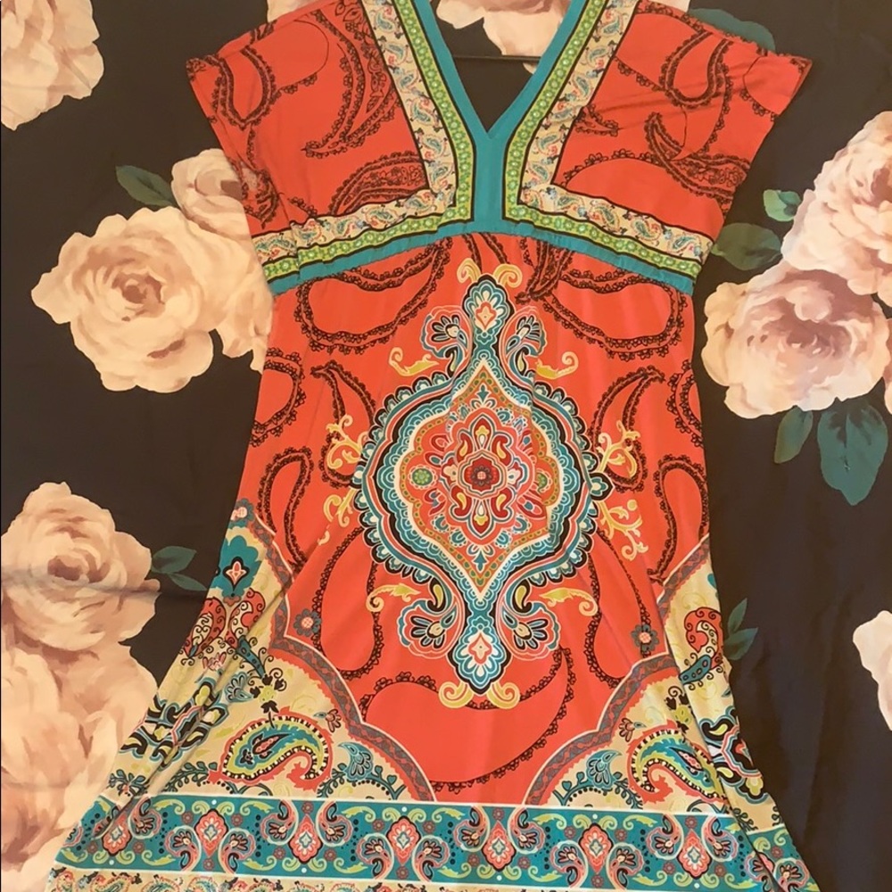 Multicolored dress